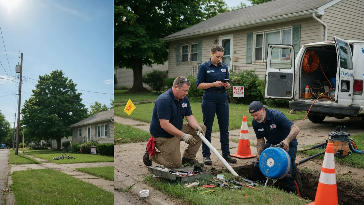 Sewer Line Repair in Sweeden, KY near me